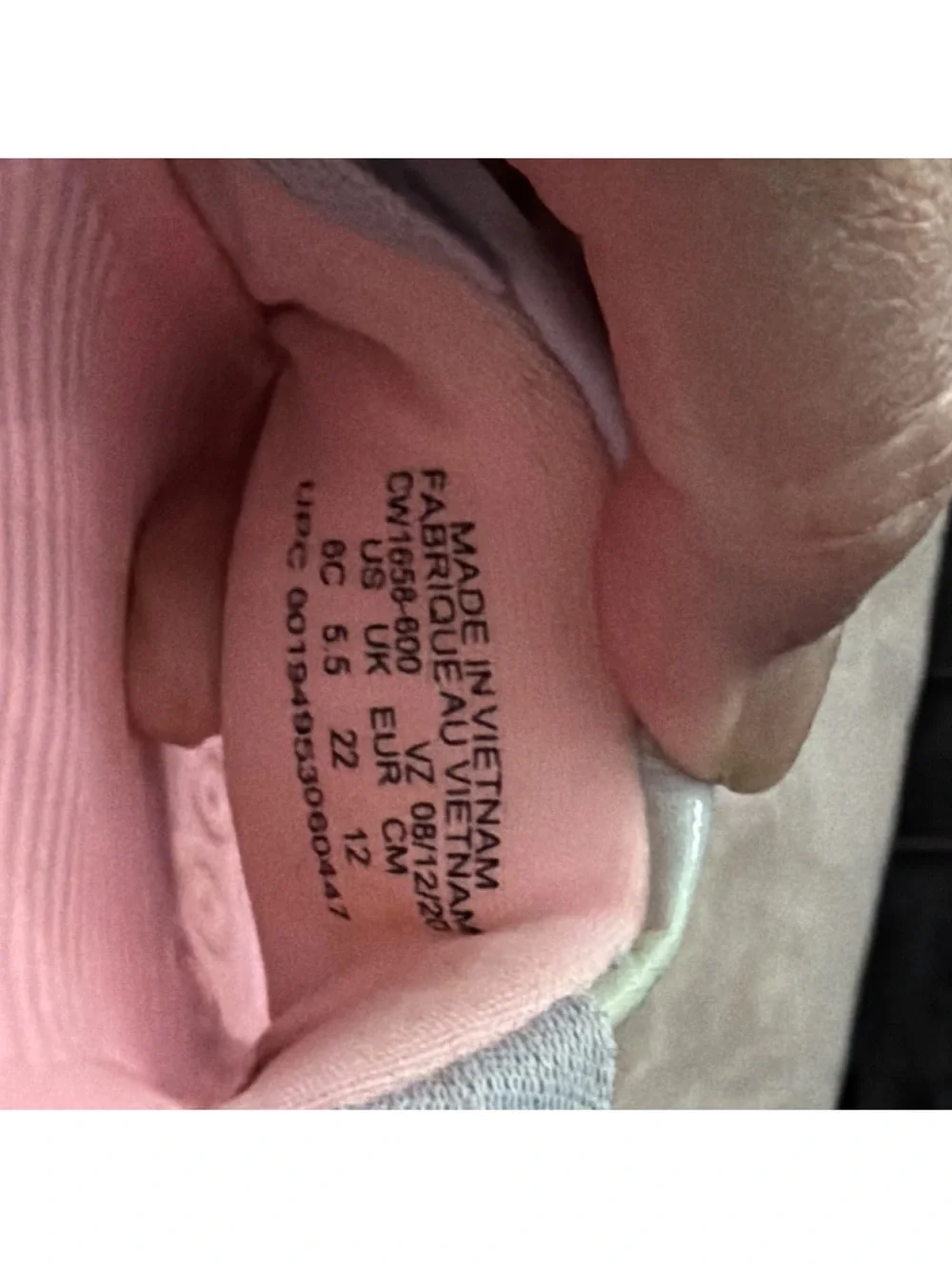Nike Kids' Pink Slide Sandals, Toddler Size 6